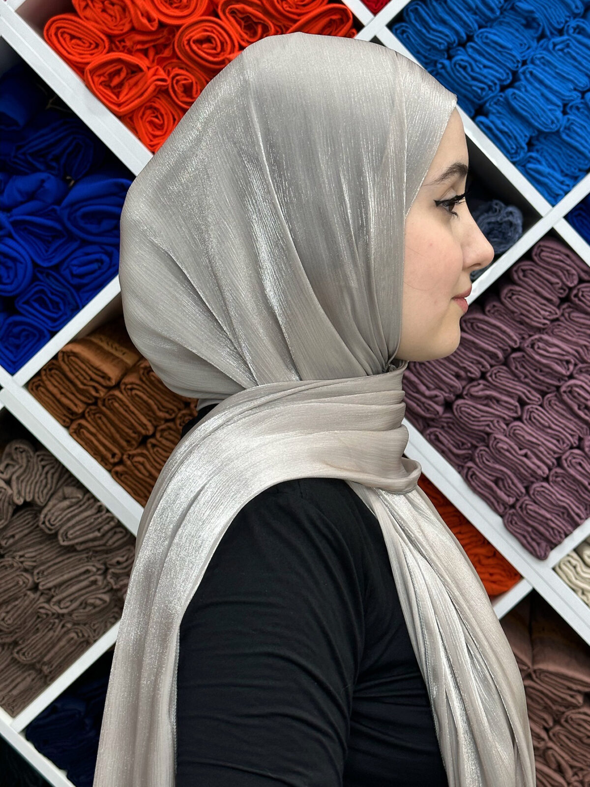 Hijab de Seda