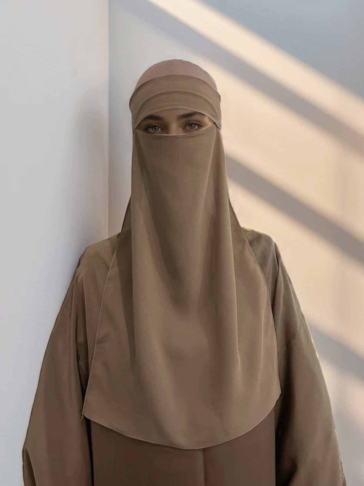 Niqab de Gasa Transpirable