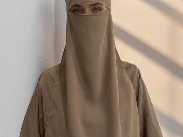 Niqab de Gasa Transpirable