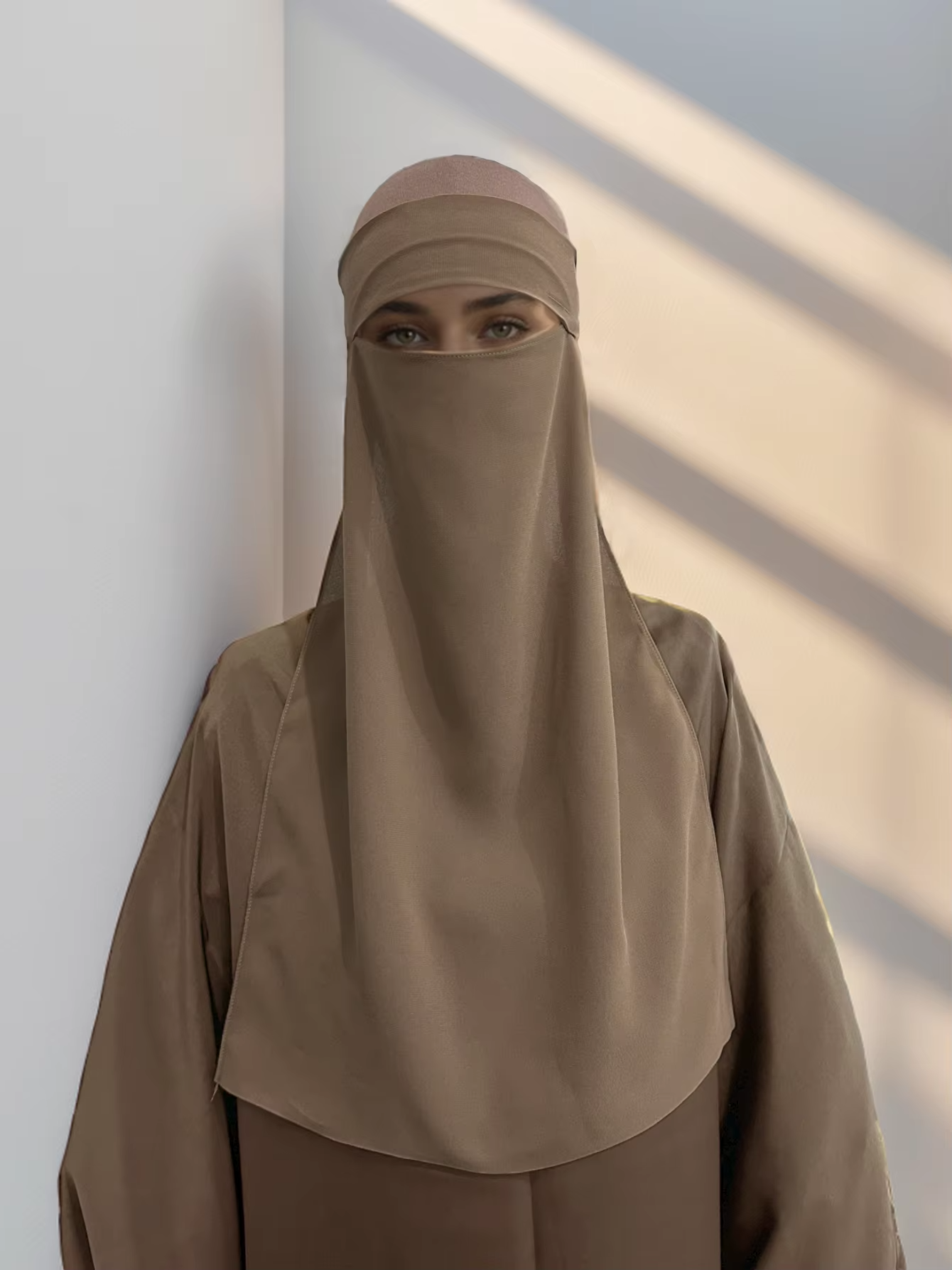Niqab de Gasa Transpirable