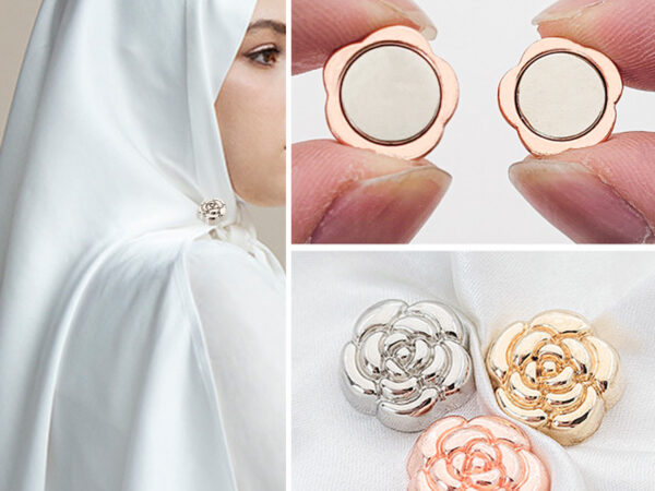 Broches Magnéticos para Hijab